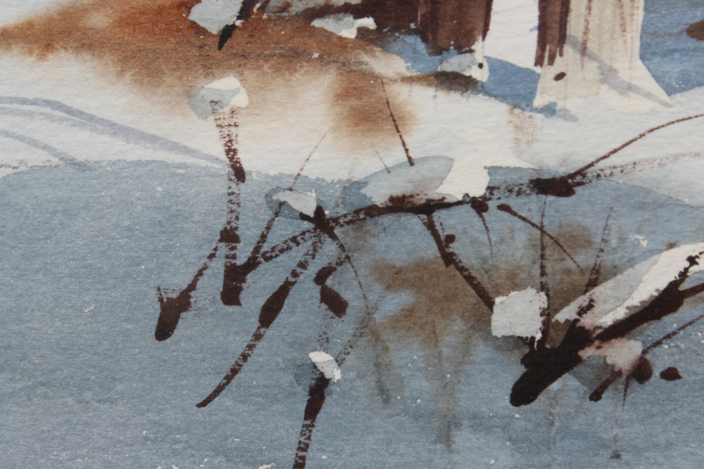 Robert Brubaker Watercolor Landscapes