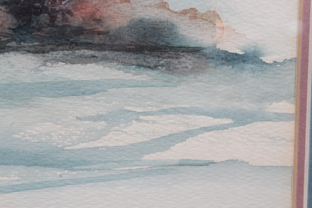 Byron Kohn Watercolor Landscape