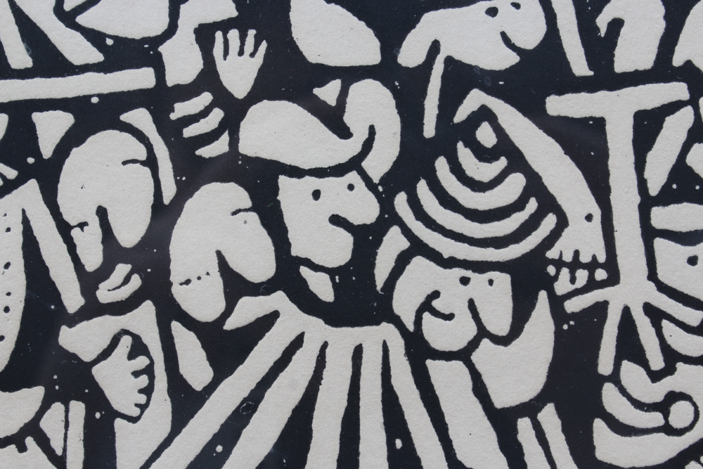 Sergio Gonzalez-Tornero Limited Edition Etching "Migration"