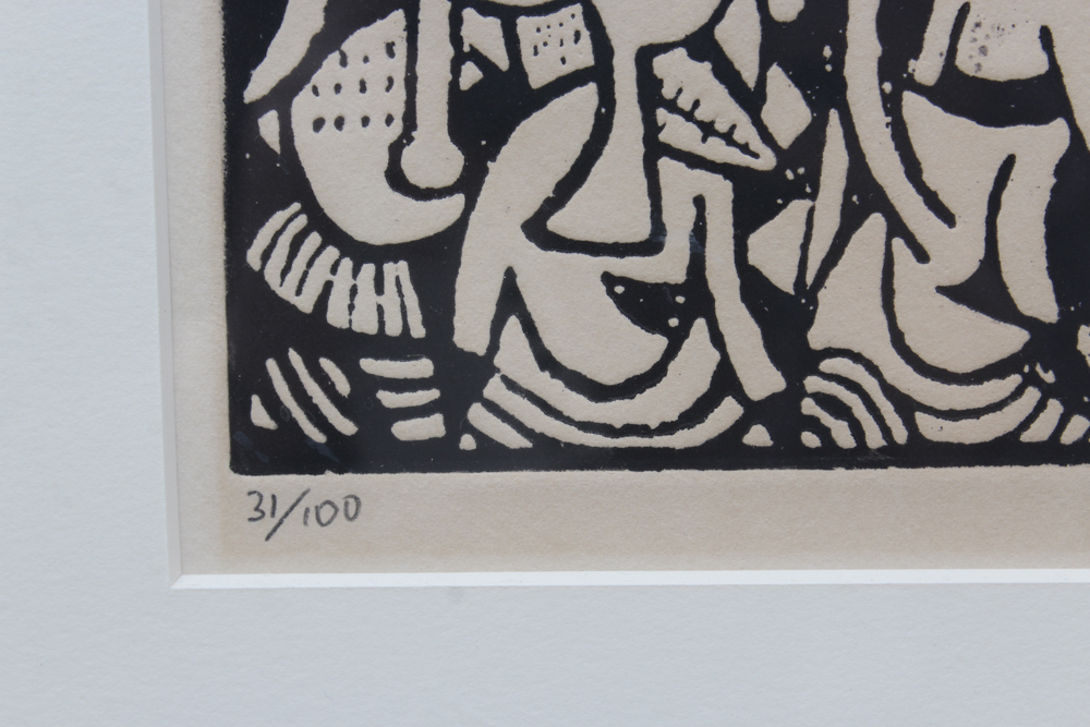 Sergio Gonzalez-Tornero Limited Edition Etching "Migration"
