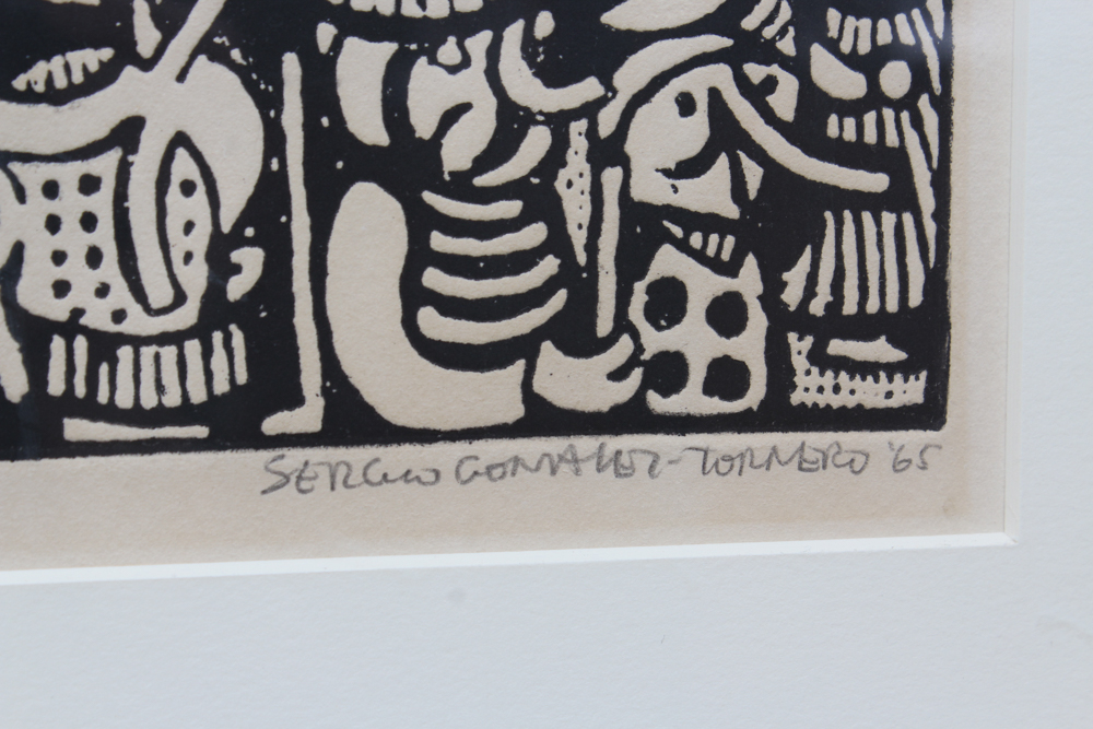 Sergio Gonzalez-Tornero Limited Edition Etching "Migration"