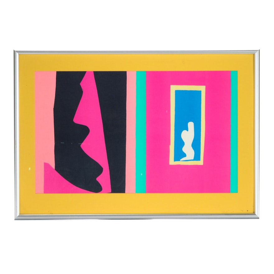 Serigraph on Paper after Henri Matisse "Le Destiny"