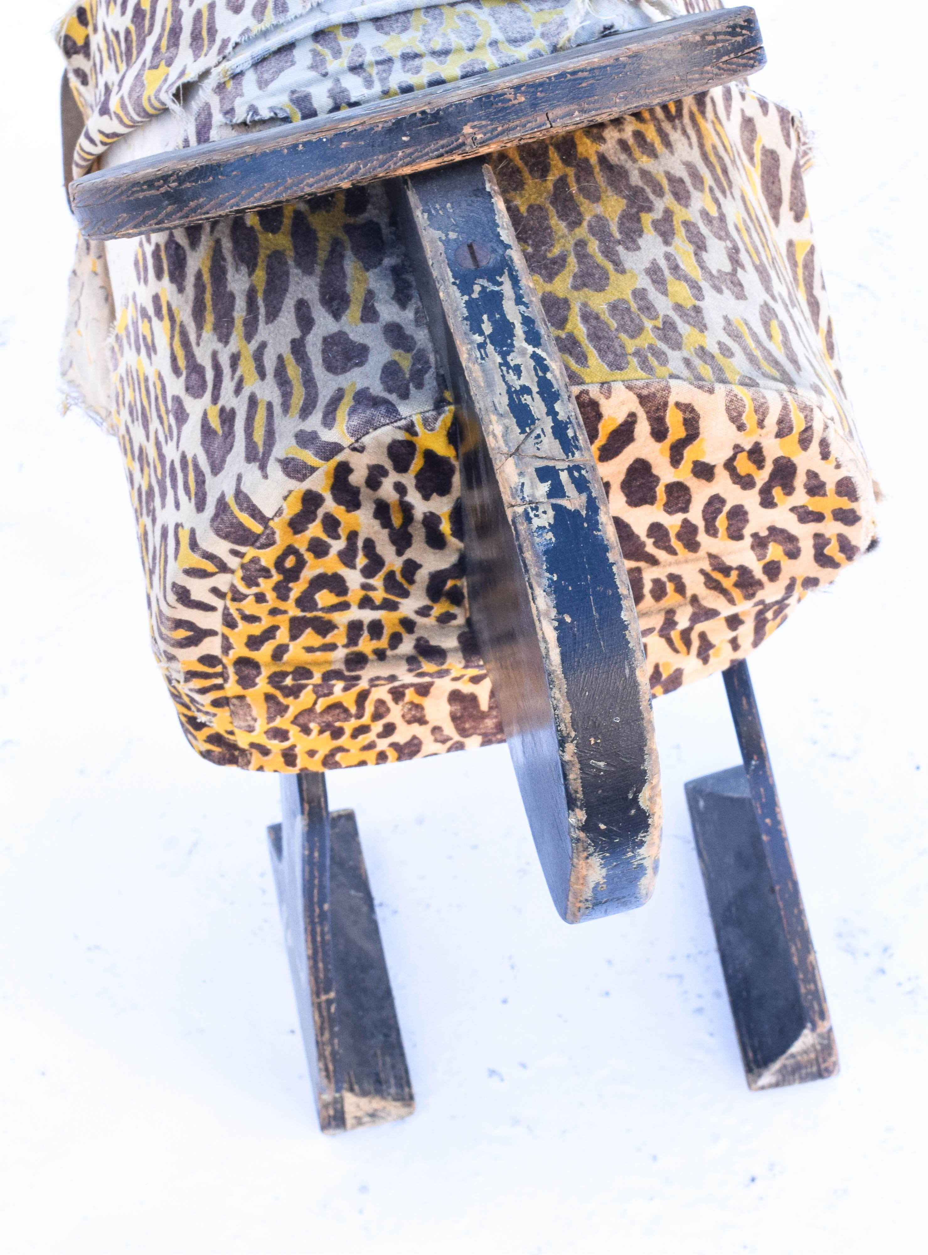 Vintage Wooden Horse Toy