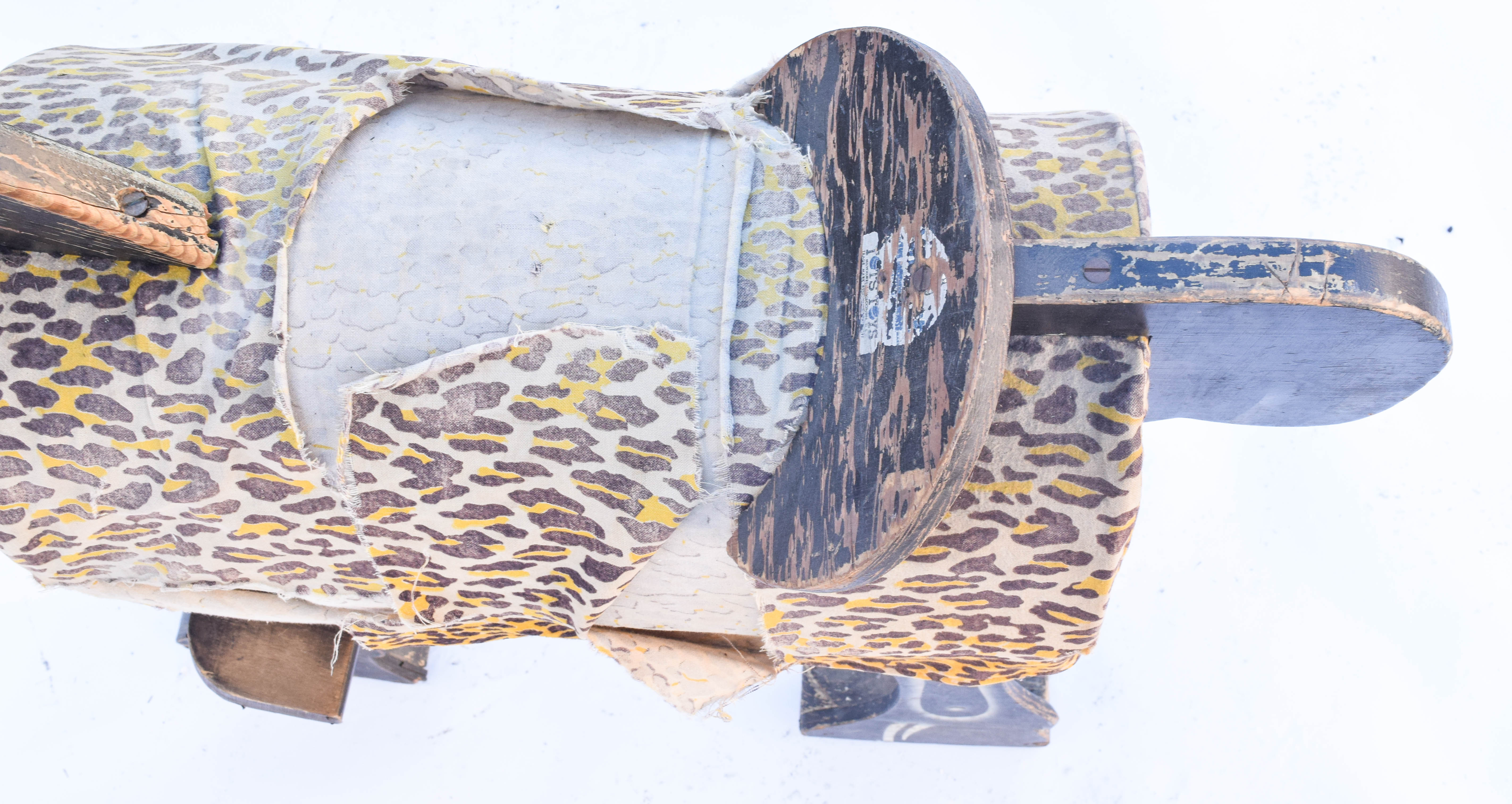 Vintage Wooden Horse Toy