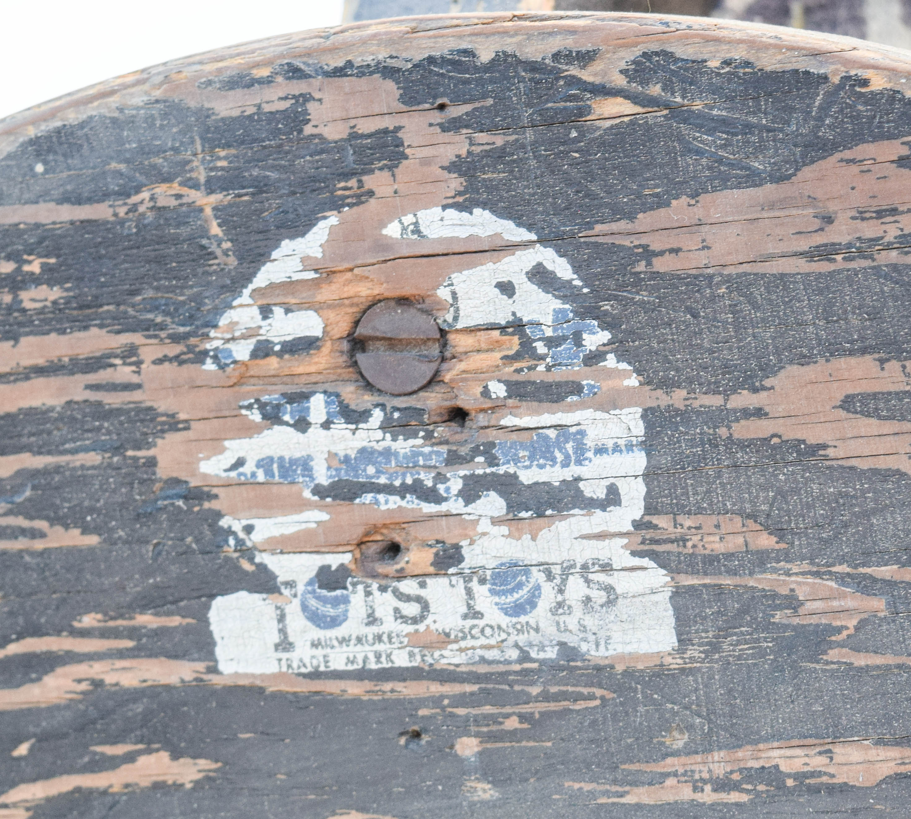 Vintage Wooden Horse Toy