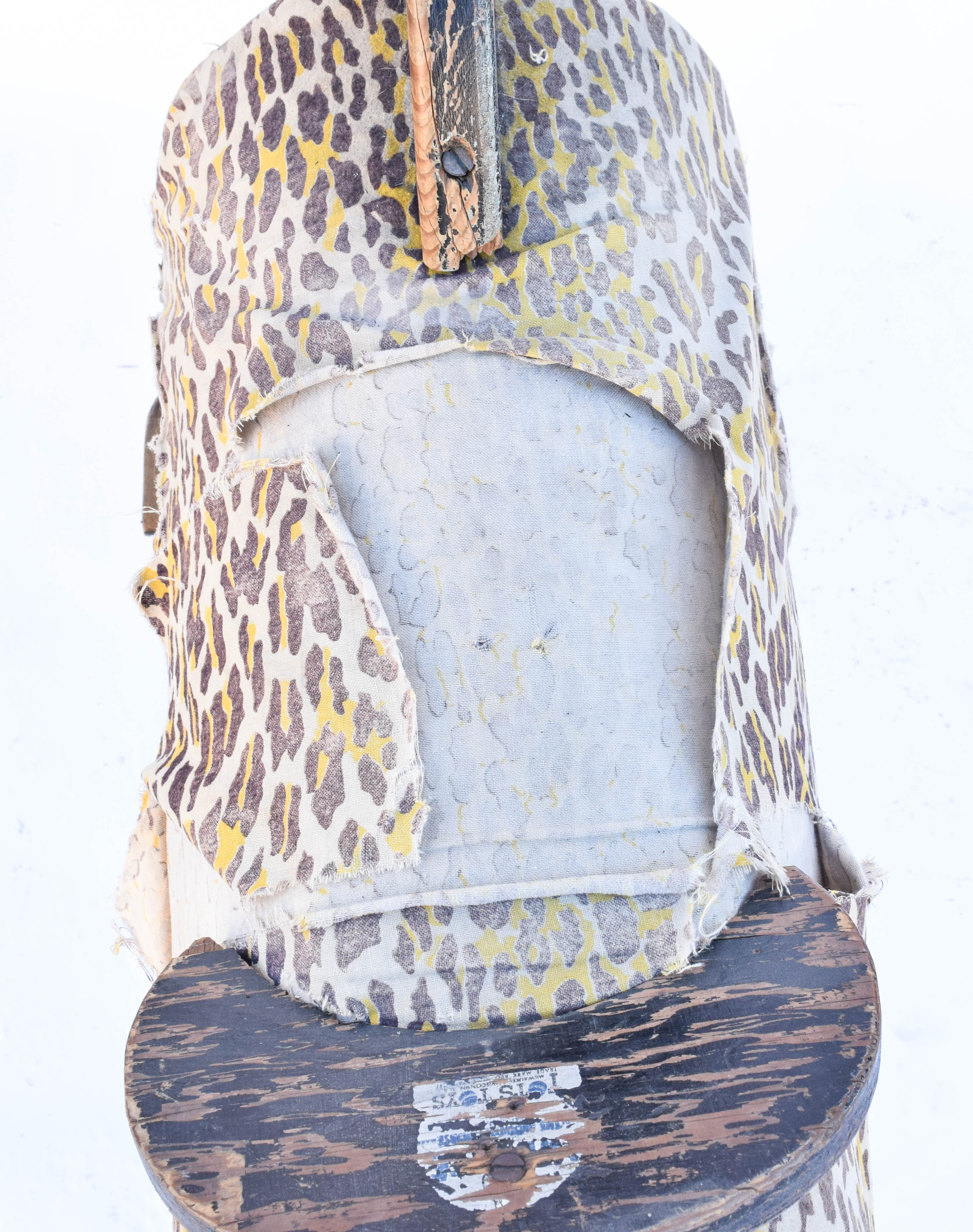 Vintage Wooden Horse Toy