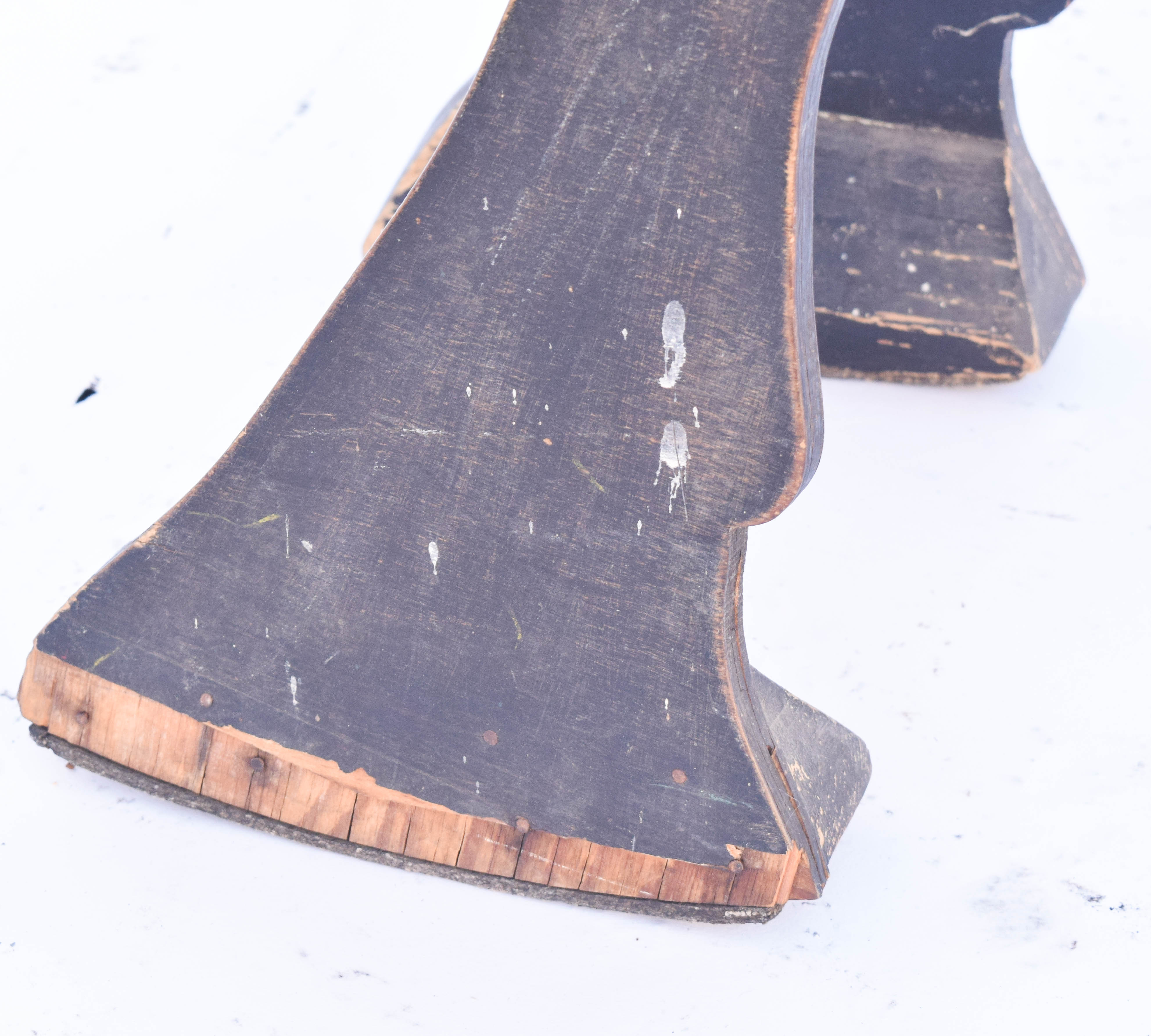 Vintage Wooden Horse Toy