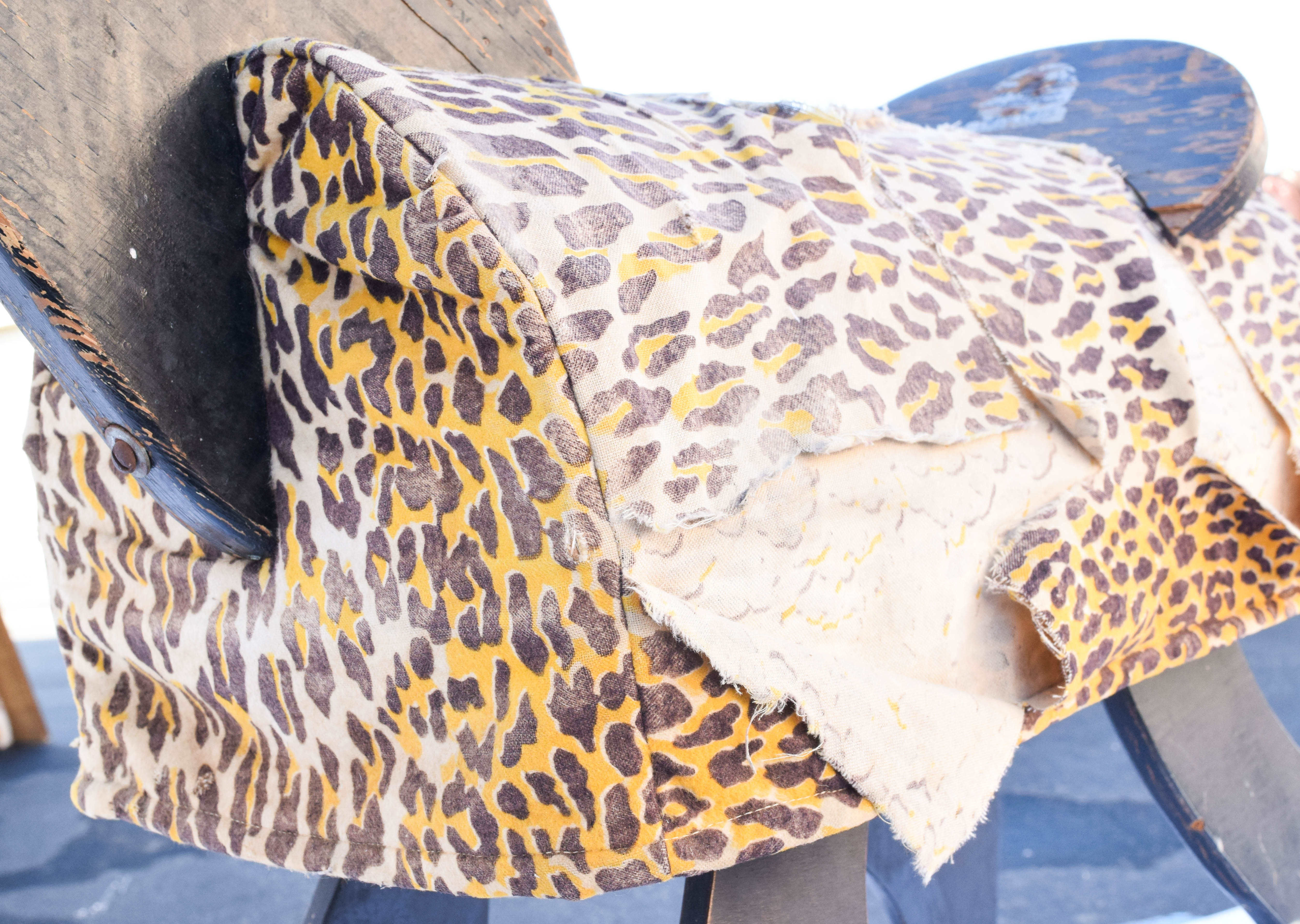 Vintage Wooden Horse Toy