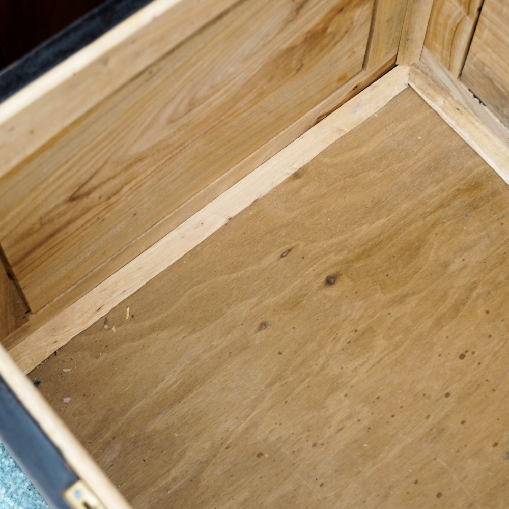 Asian Carved Camphor Trunk