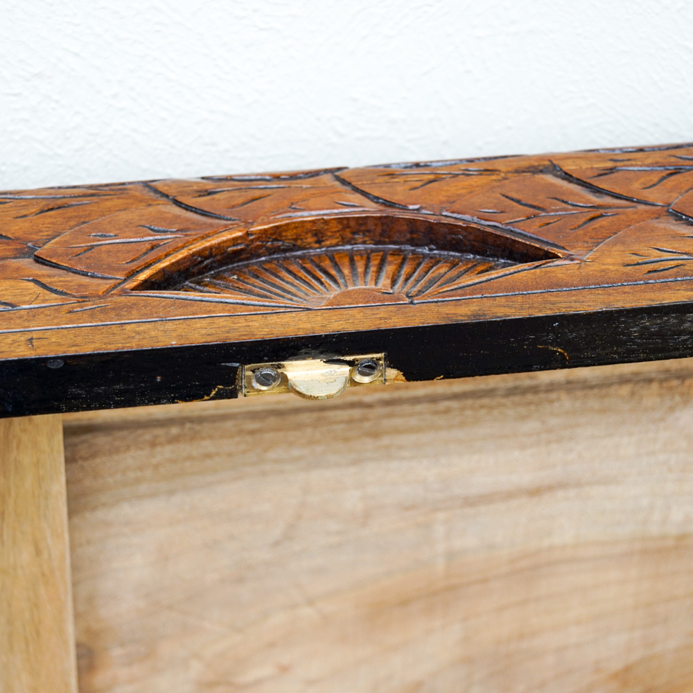 Asian Carved Camphor Trunk