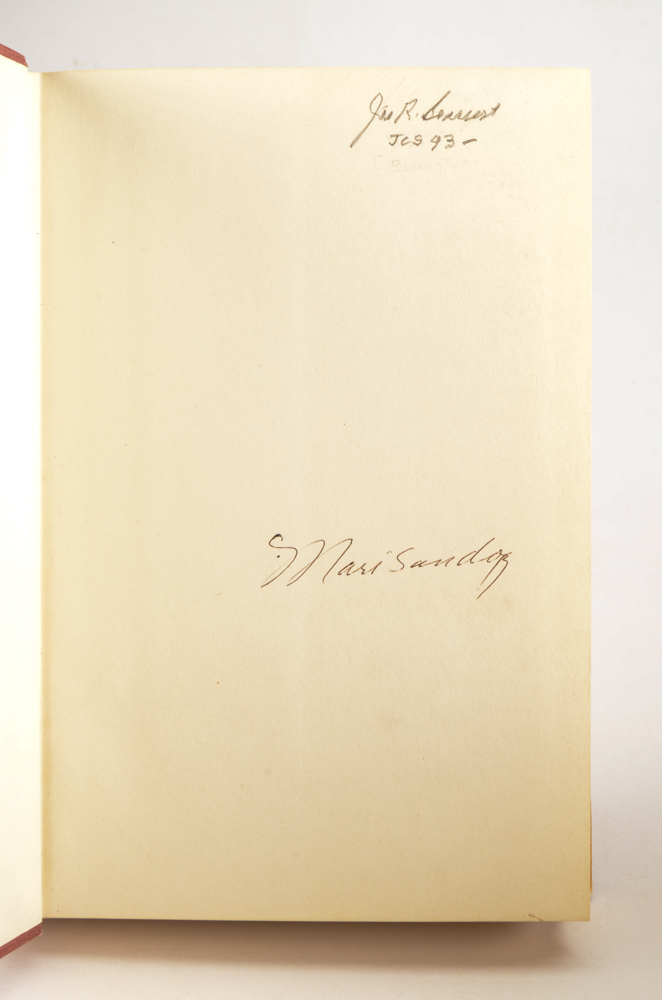 Group of Signed Mari Sandoz Books