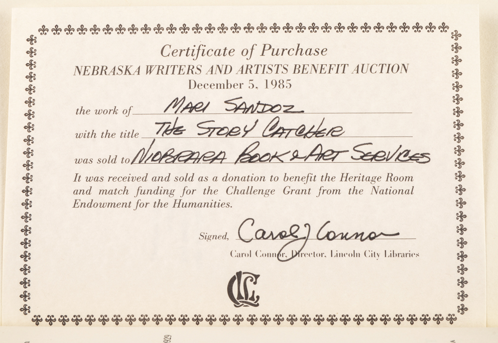 Group of Signed Mari Sandoz Books