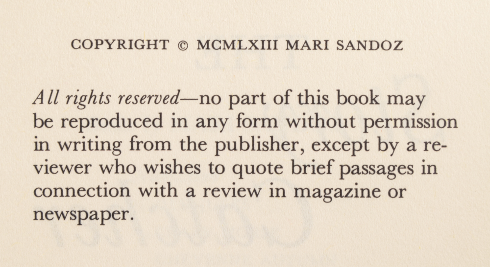 Group of Signed Mari Sandoz Books