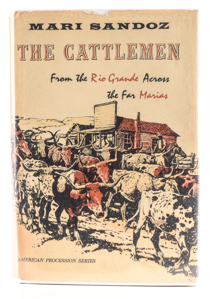 Group of Signed Mari Sandoz Books