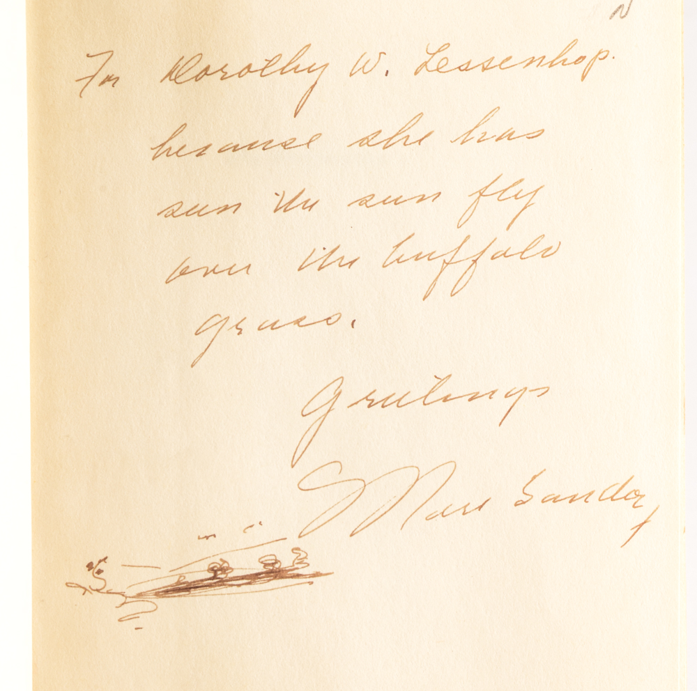 Group of Signed Mari Sandoz Books