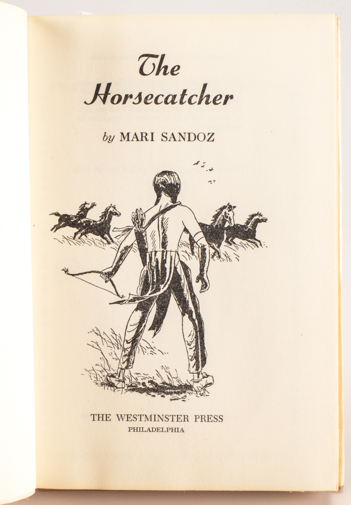 Group of Signed Mari Sandoz Books