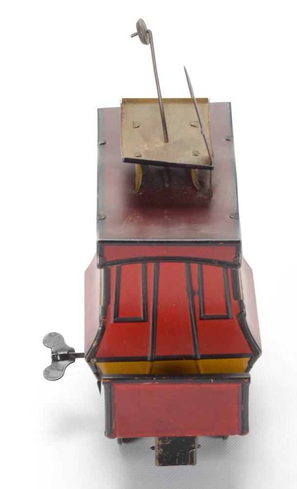 Vintage Fontaine Fox Toonerville Trolley Tin Toy