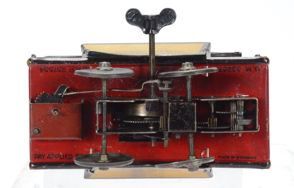 Vintage Fontaine Fox Toonerville Trolley Tin Toy