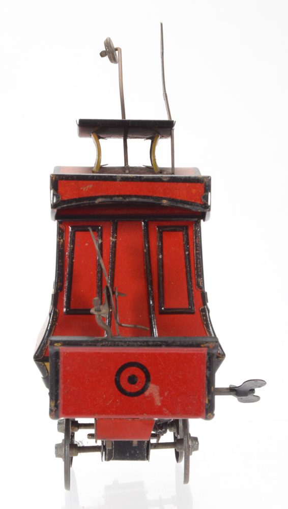 Vintage Fontaine Fox Toonerville Trolley Tin Toy