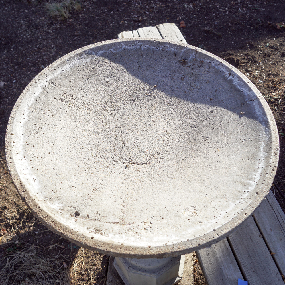 Concrete Bird Bath