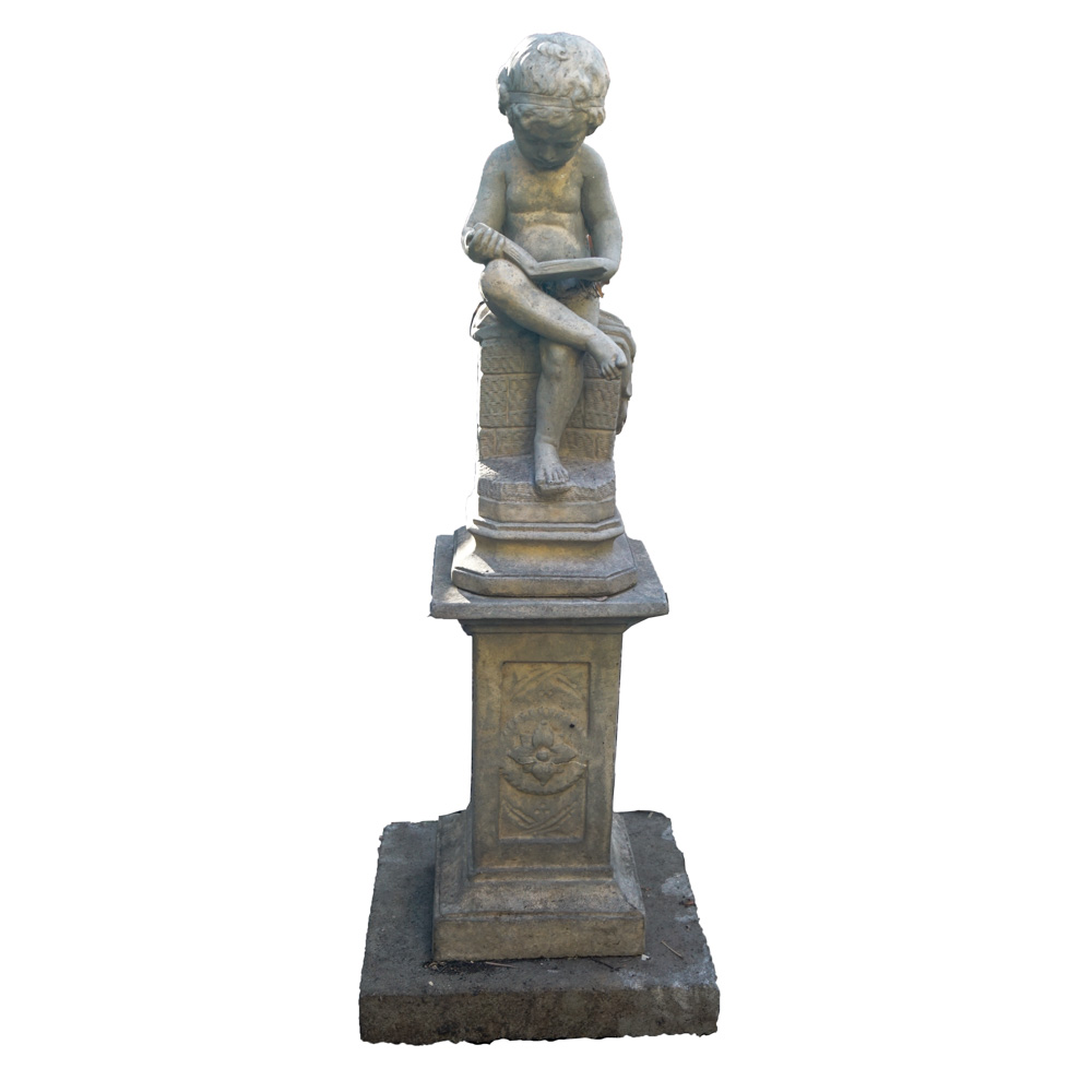 Cement Garden Sculpture