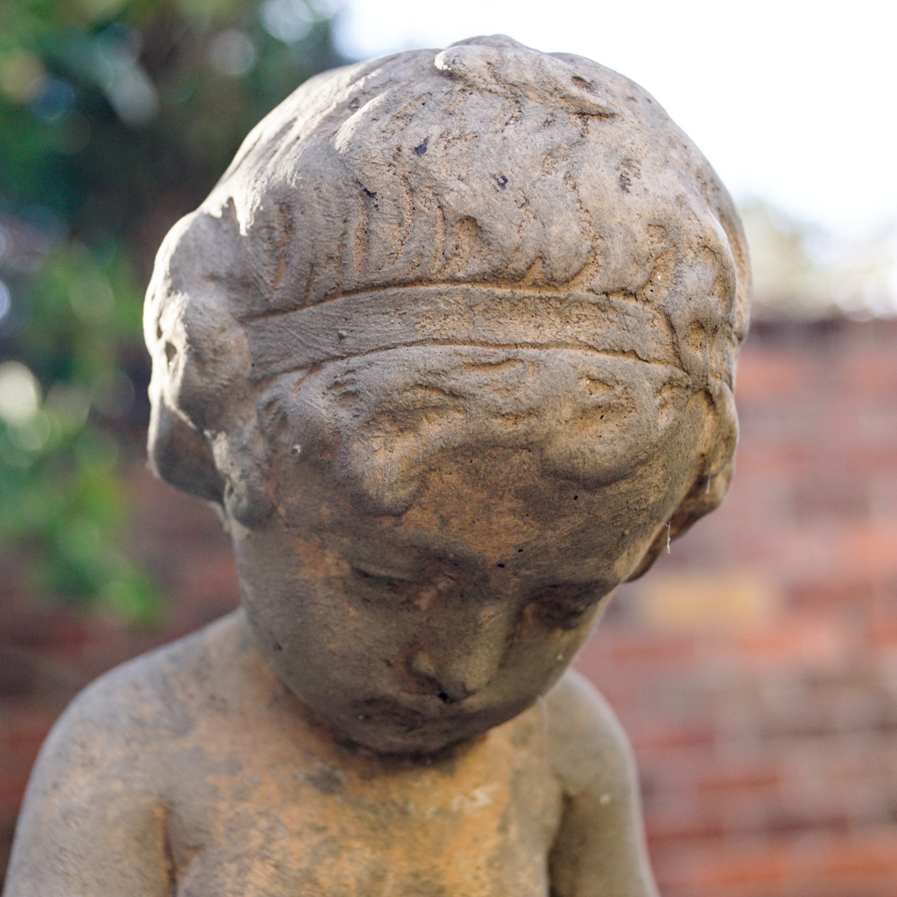 Cement Garden Sculpture