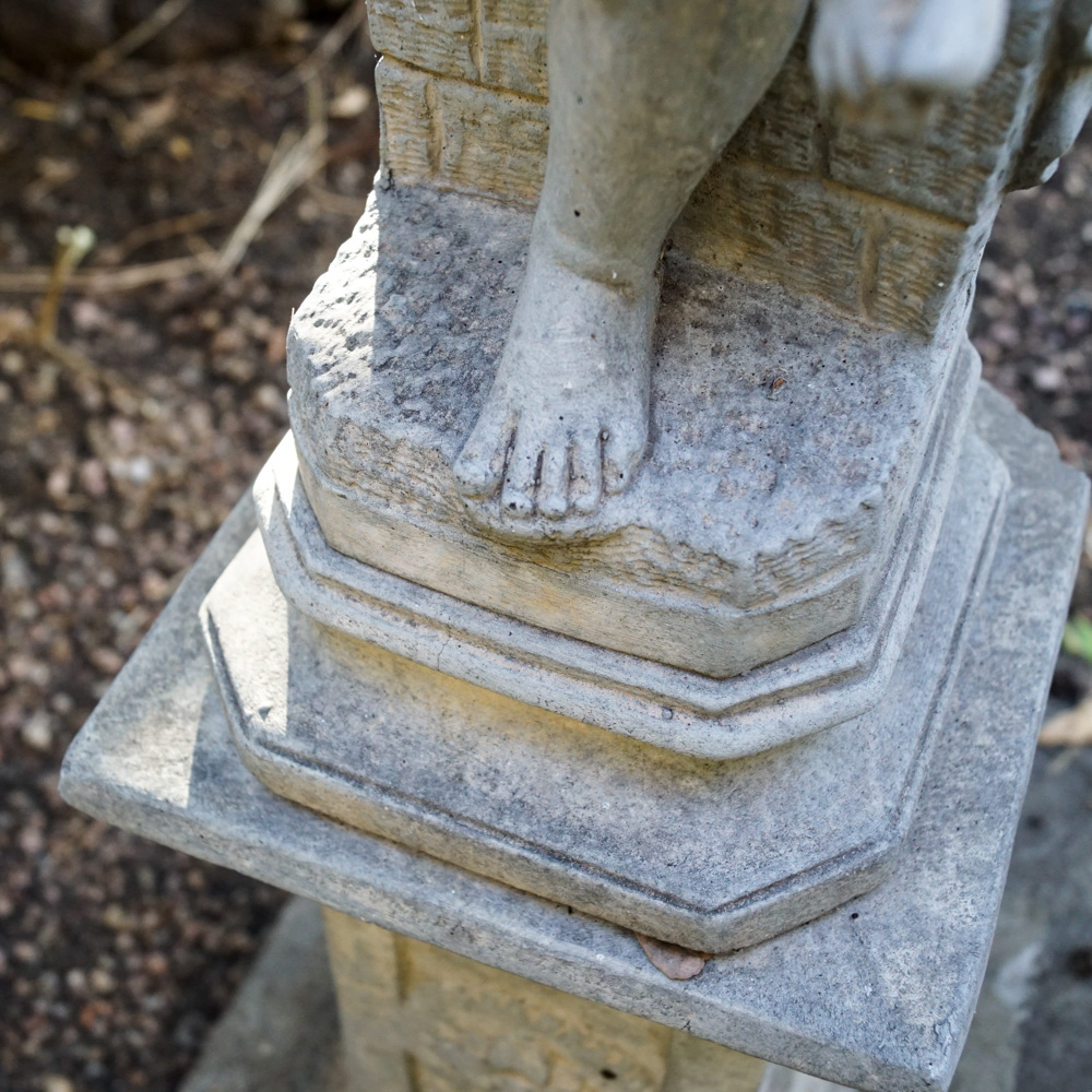 Cement Garden Sculpture