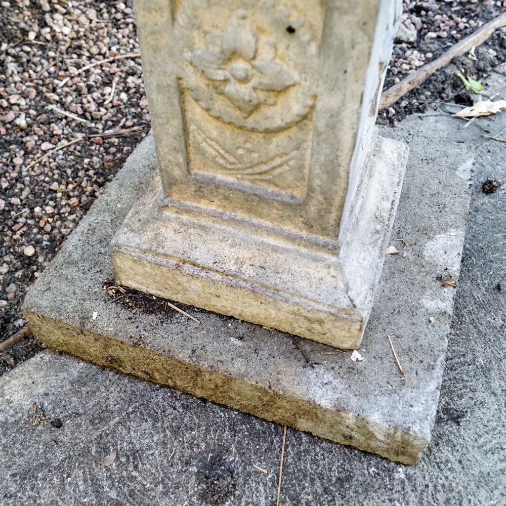 Cement Garden Sculpture