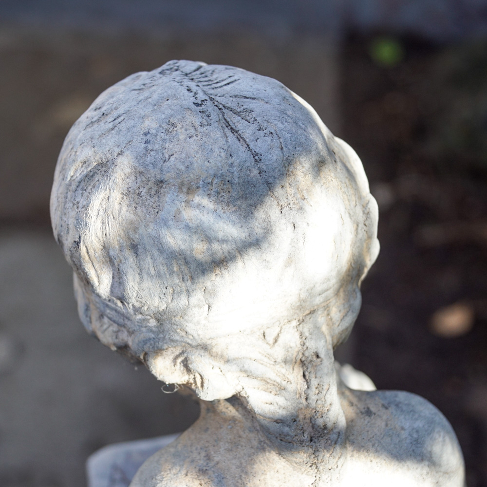 Cement Garden Sculpture