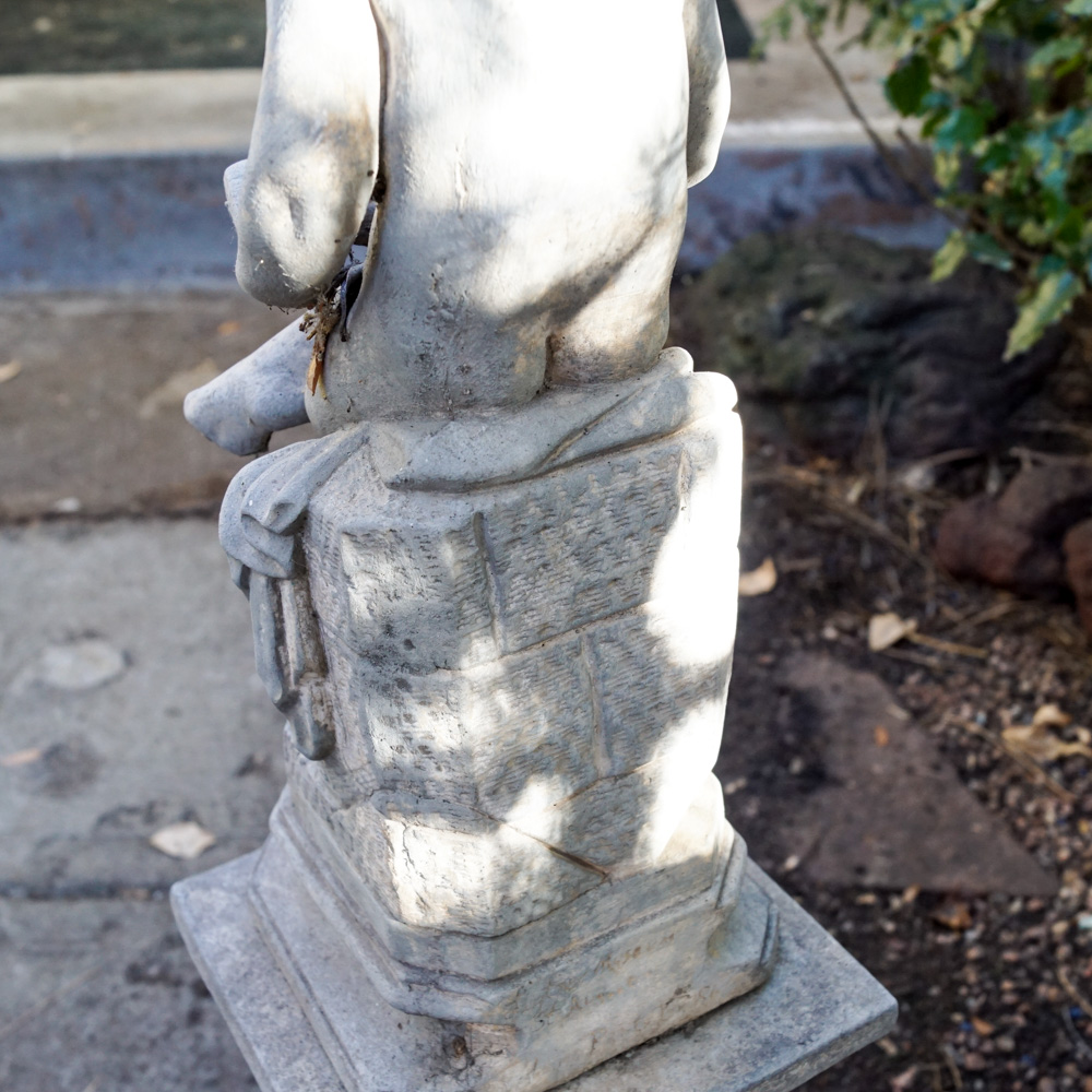 Cement Garden Sculpture