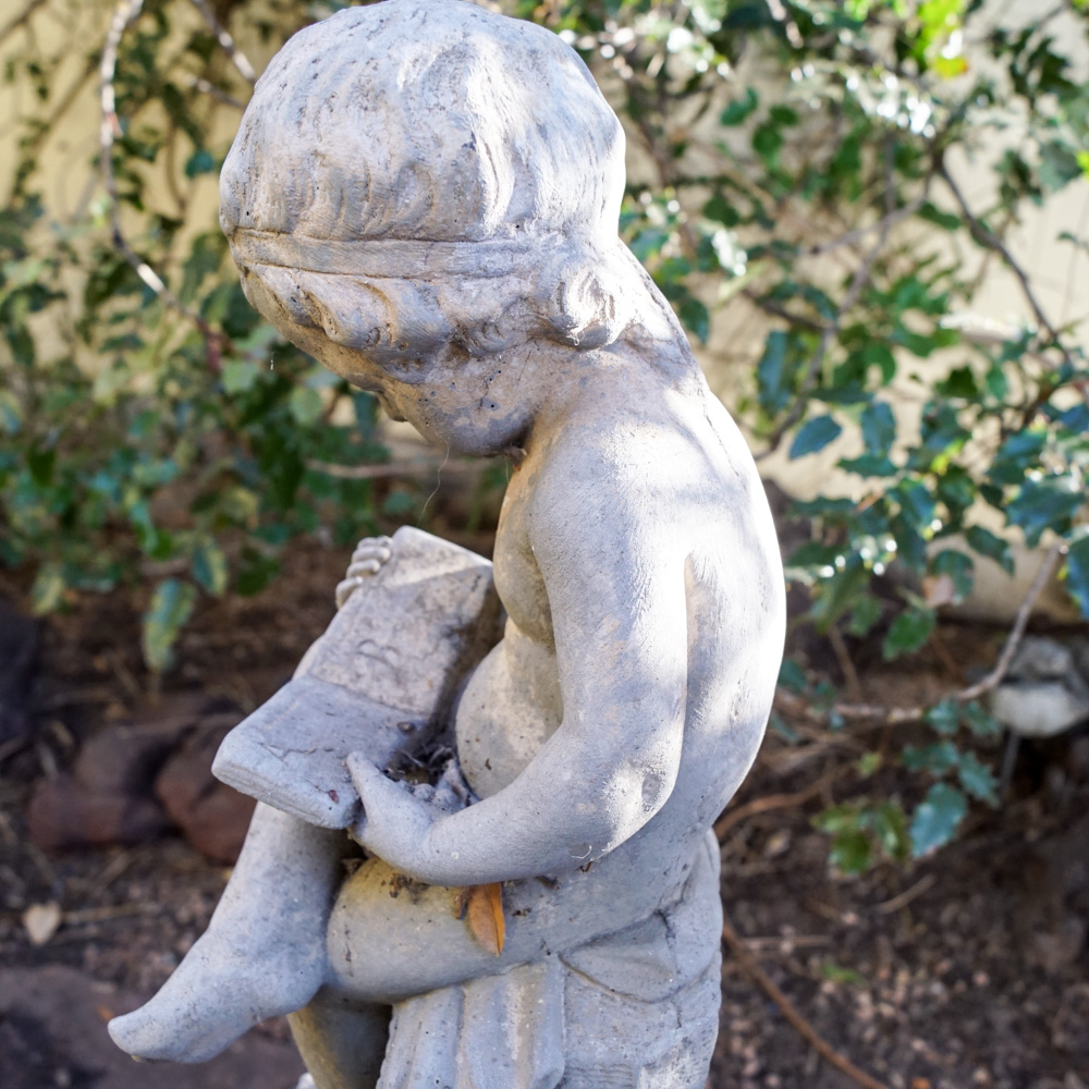 Cement Garden Sculpture