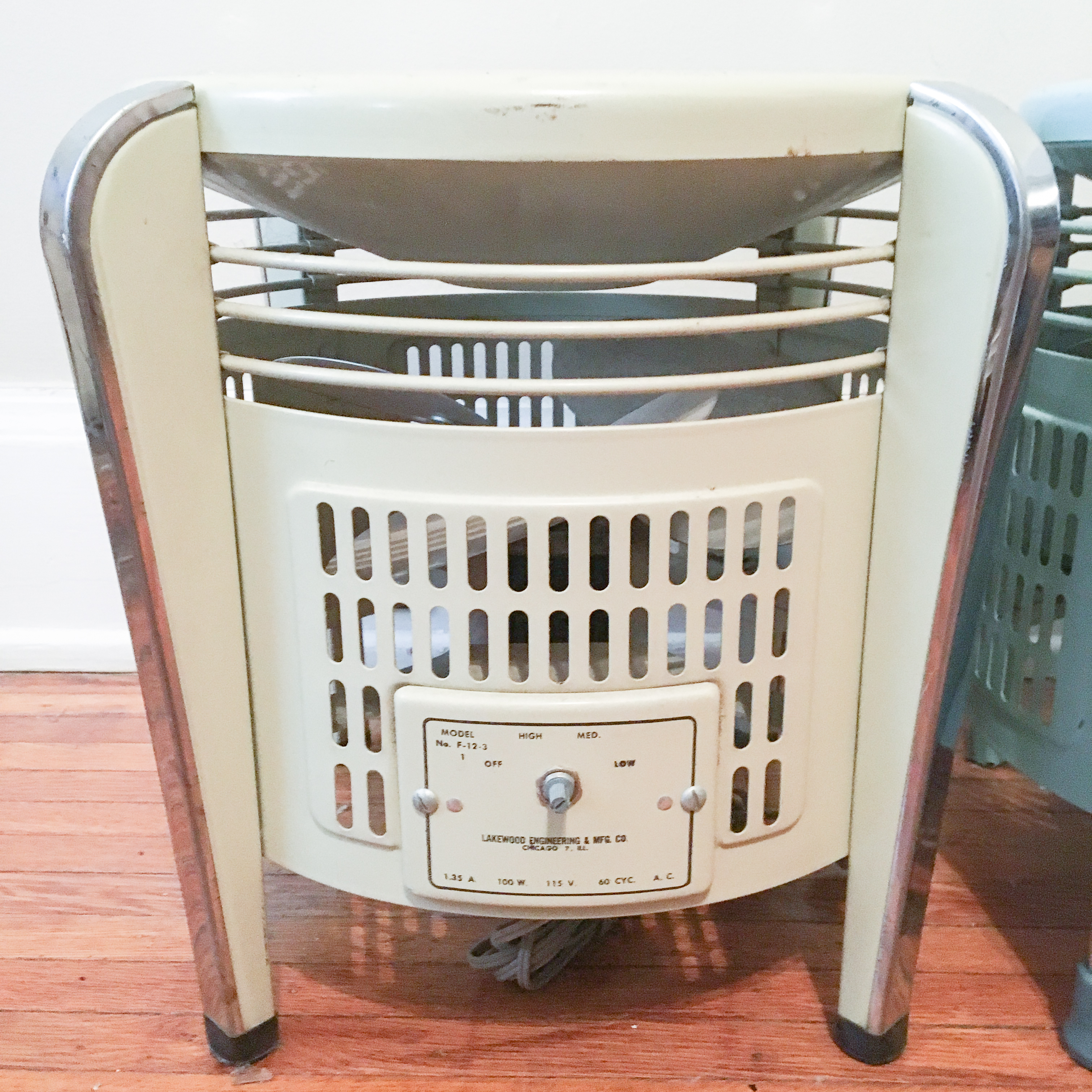 Vintage Lakewood Engineering Hassock Fans