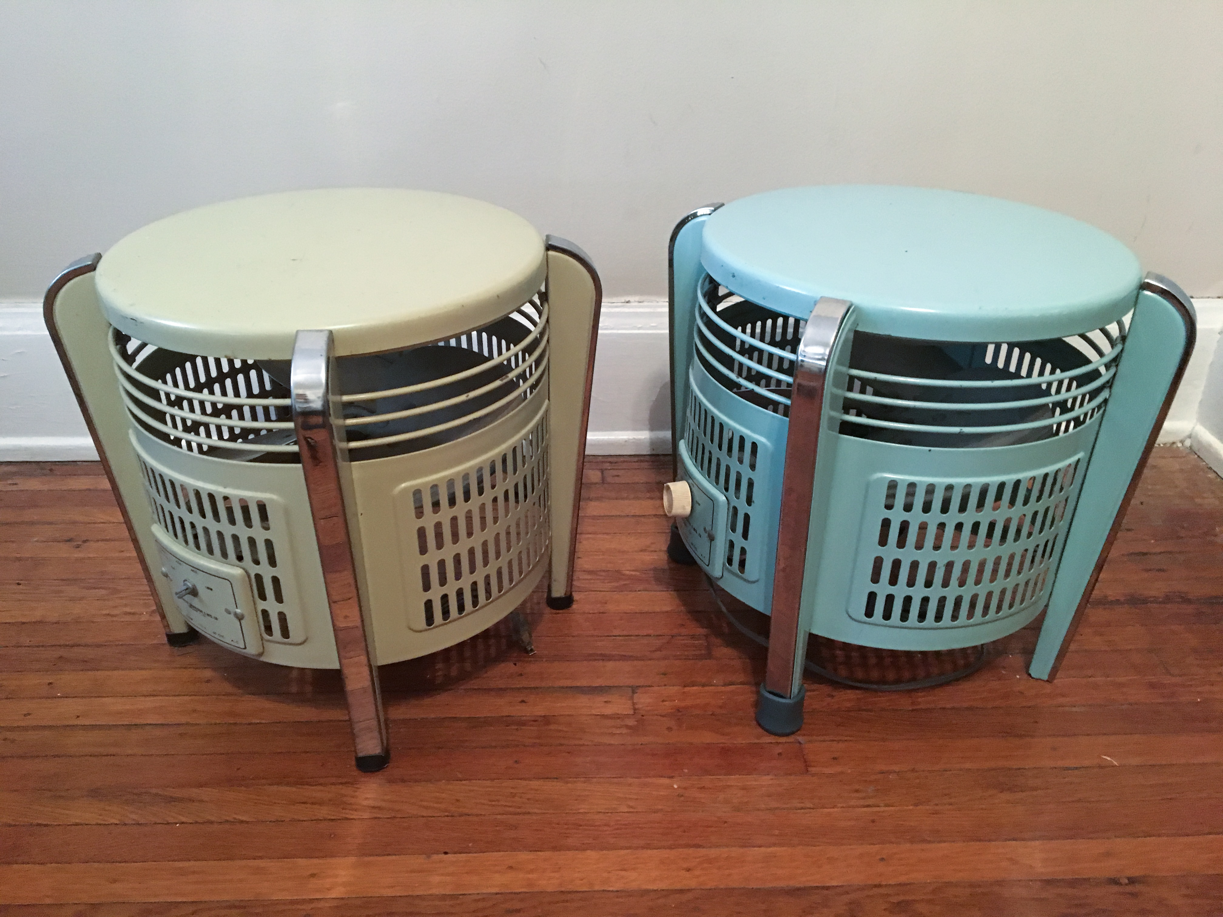 Vintage Lakewood Engineering Hassock Fans