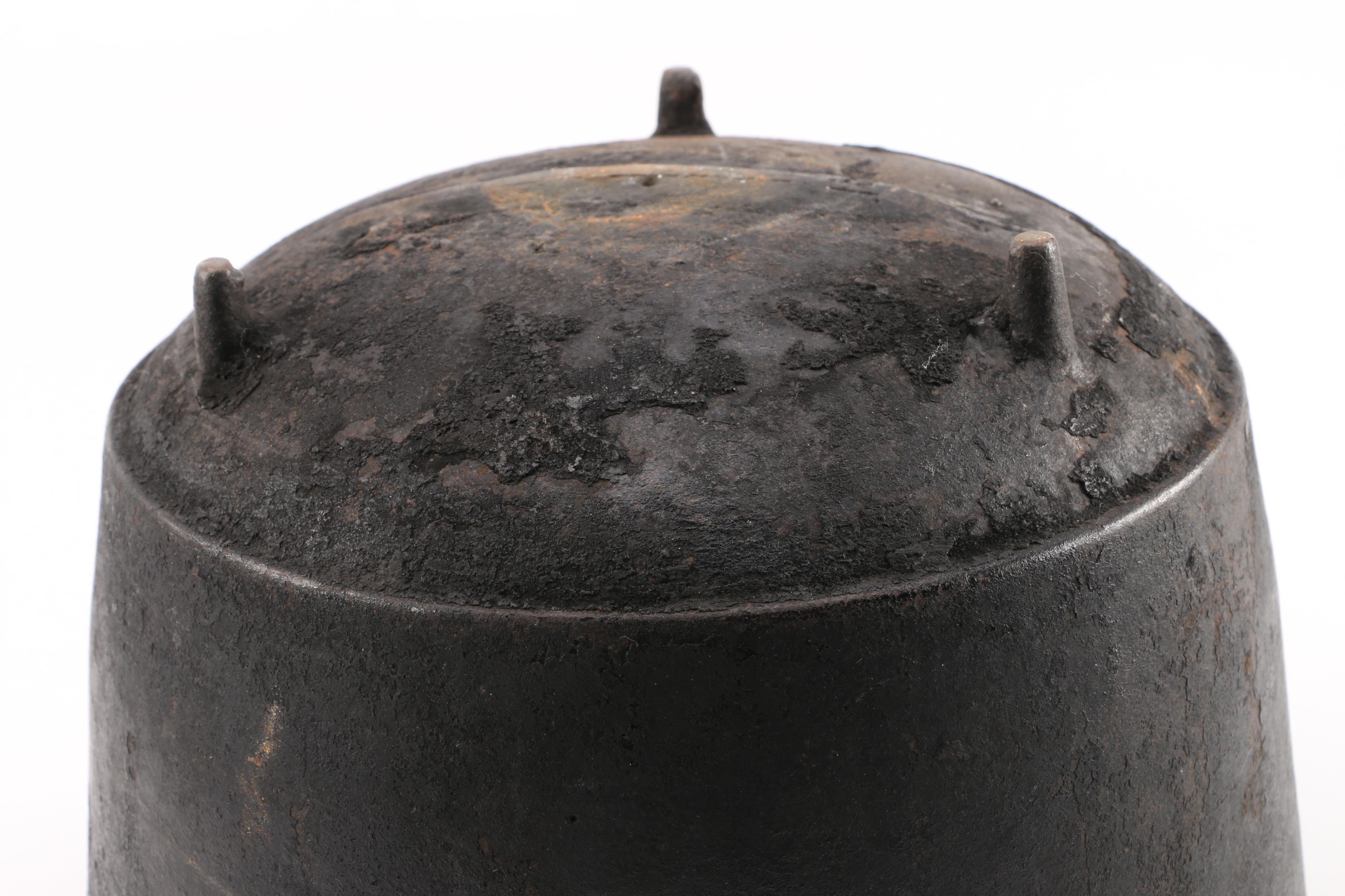 Cast Iron Footed Pot