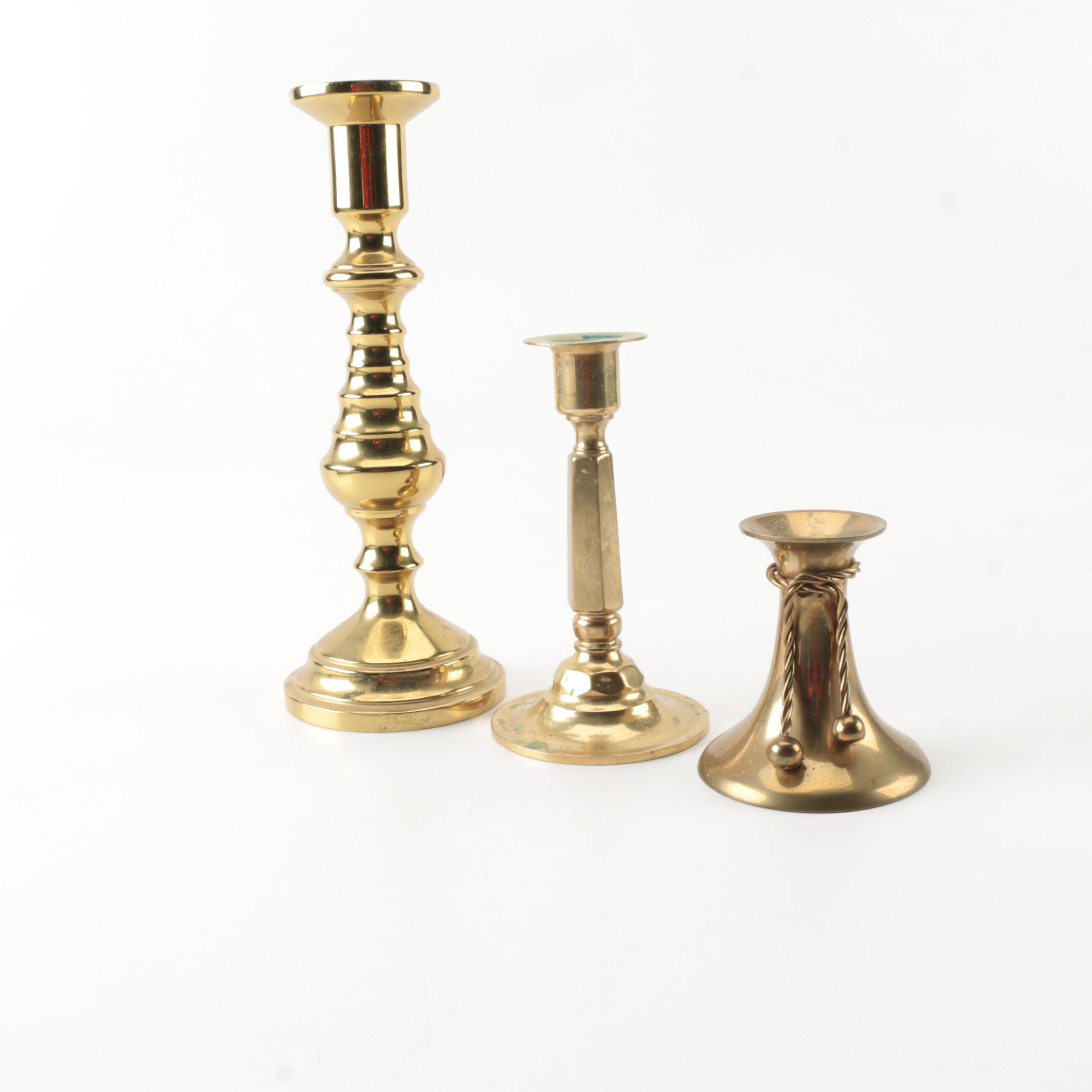 Brass Candleholder Collection