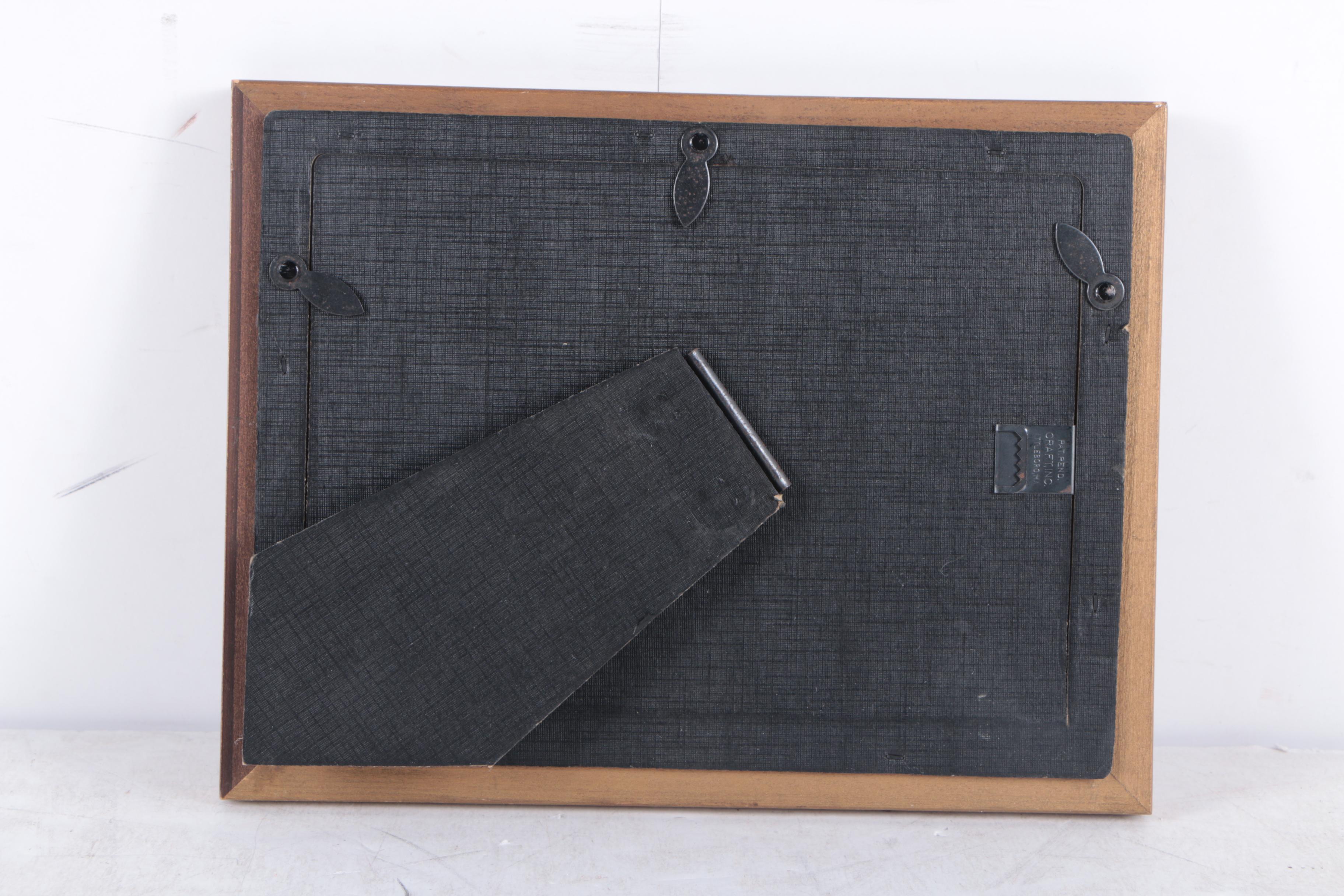 Framed United States and International Postage Stamps