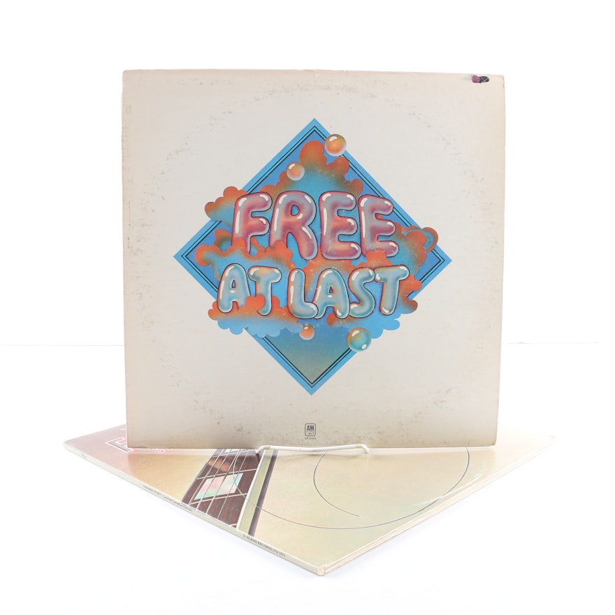 Free LPs Including "Free At Last" and "The Free Story"