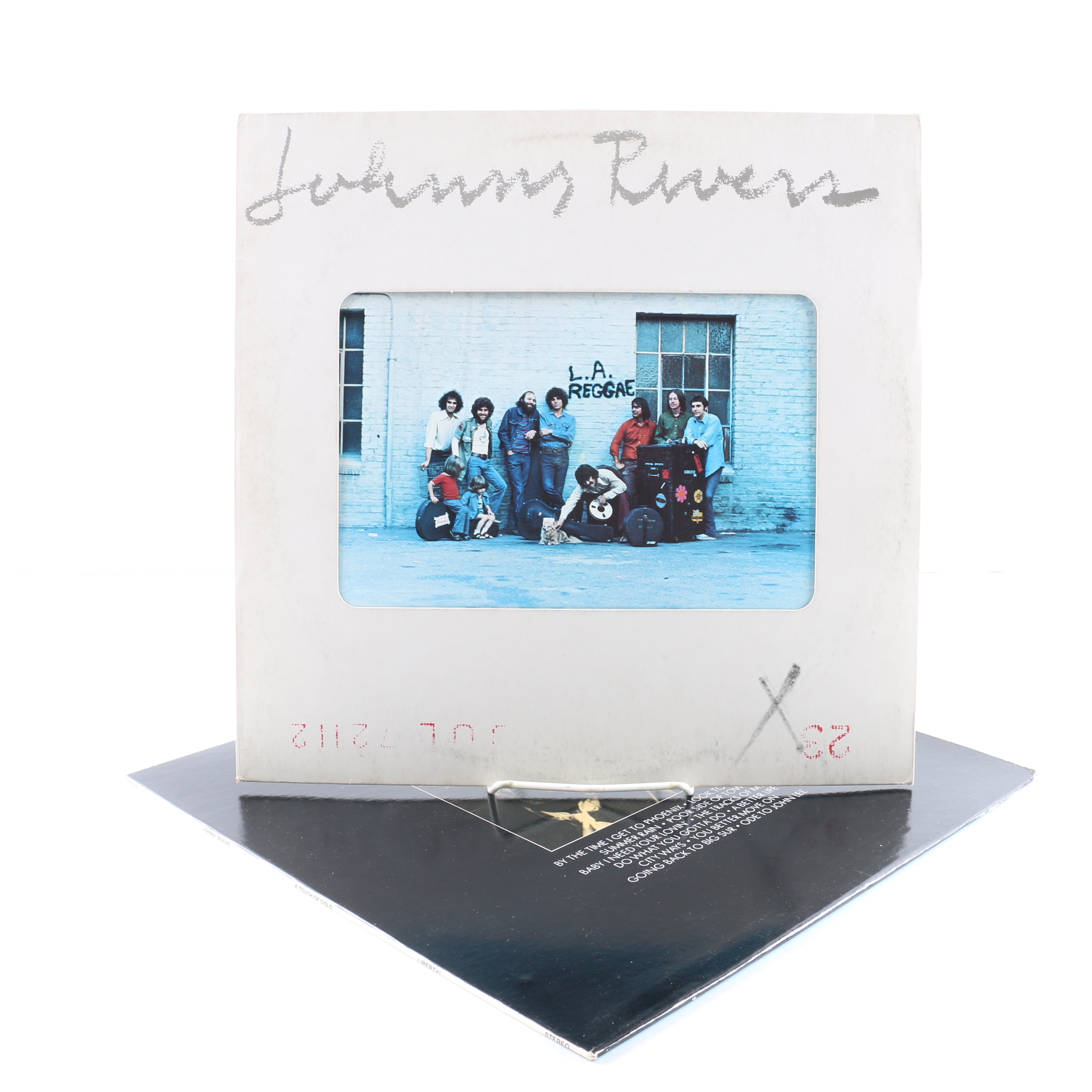 Johnny Rivers LPs Including "L.A. Reggae" German Pressing