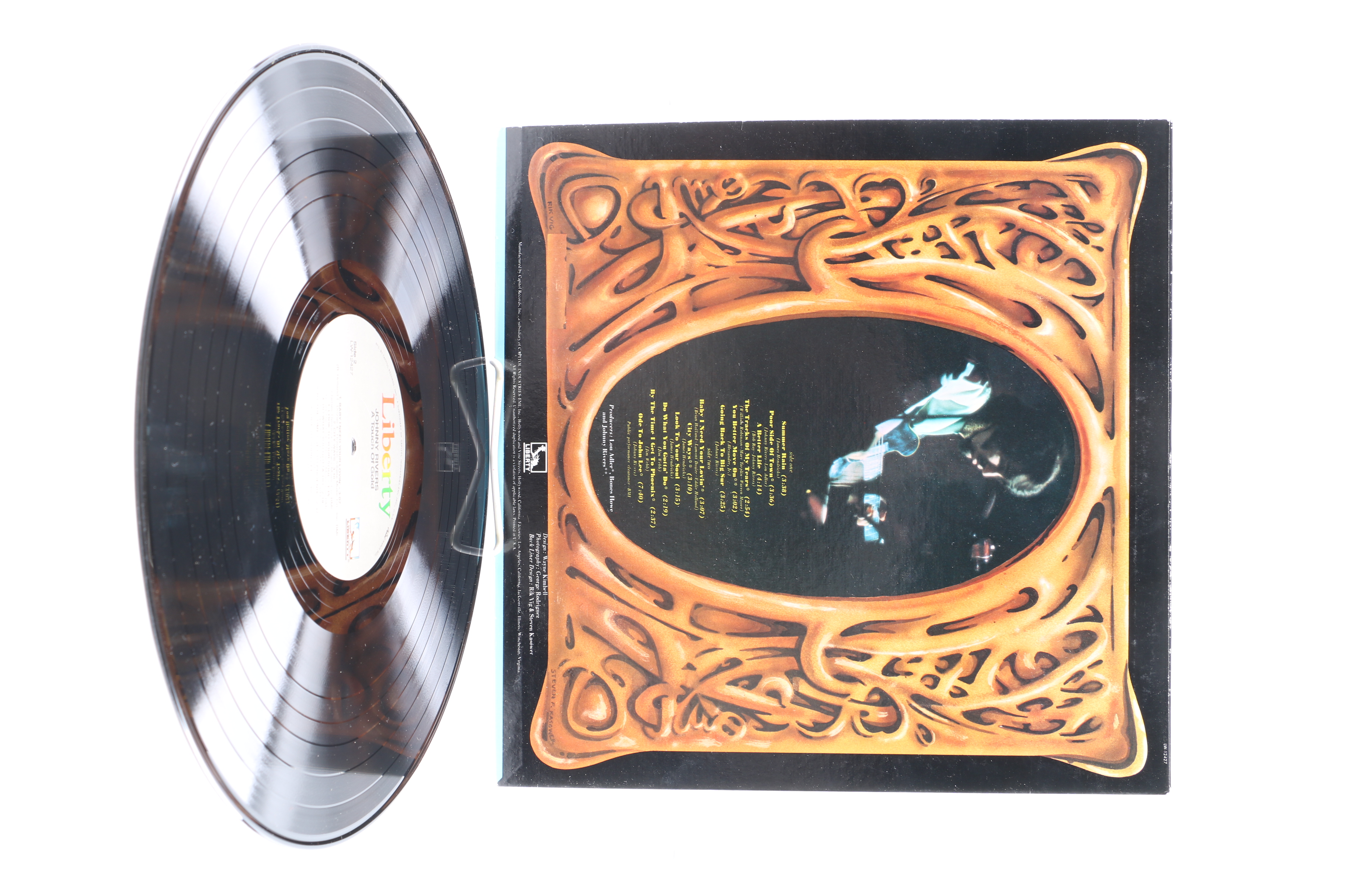 Johnny Rivers LPs Including "L.A. Reggae" German Pressing