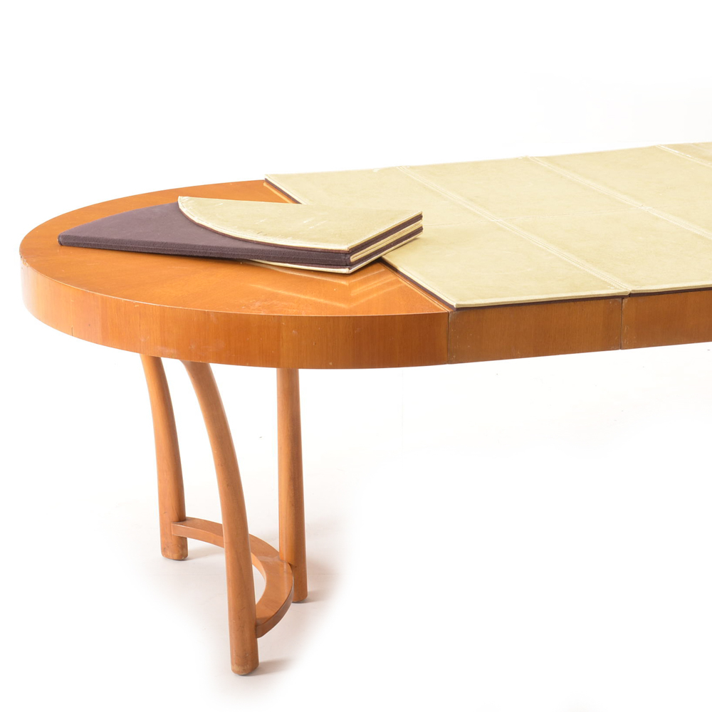 Mid Century Modern Robsjohn-Gibbings for Widdicomb Dining Table and Chairs