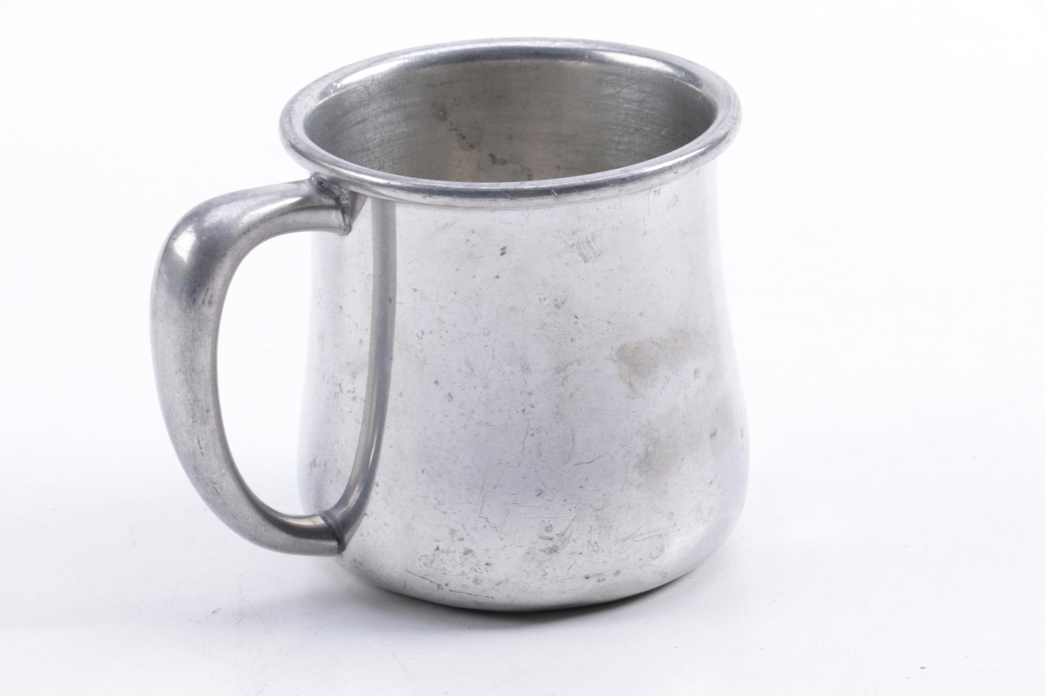 Friedman Silver Co. Covered Dish and Other Silver Plate and Pewter Serveware