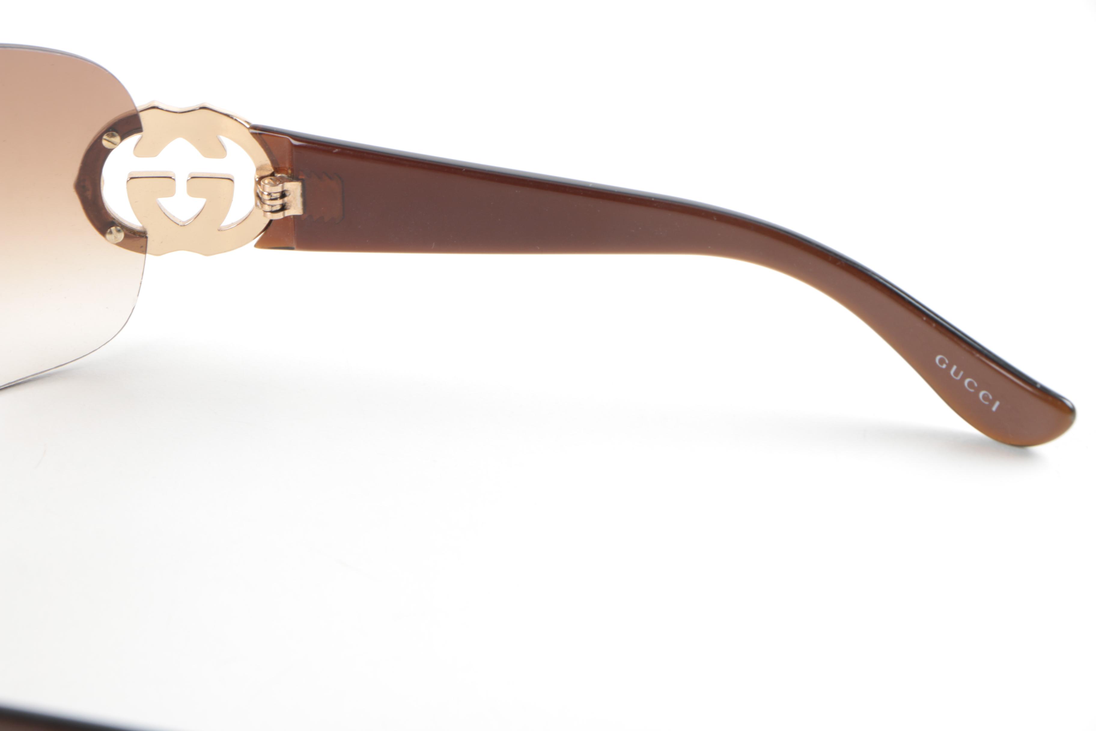 Gucci Rimless Sunglasses