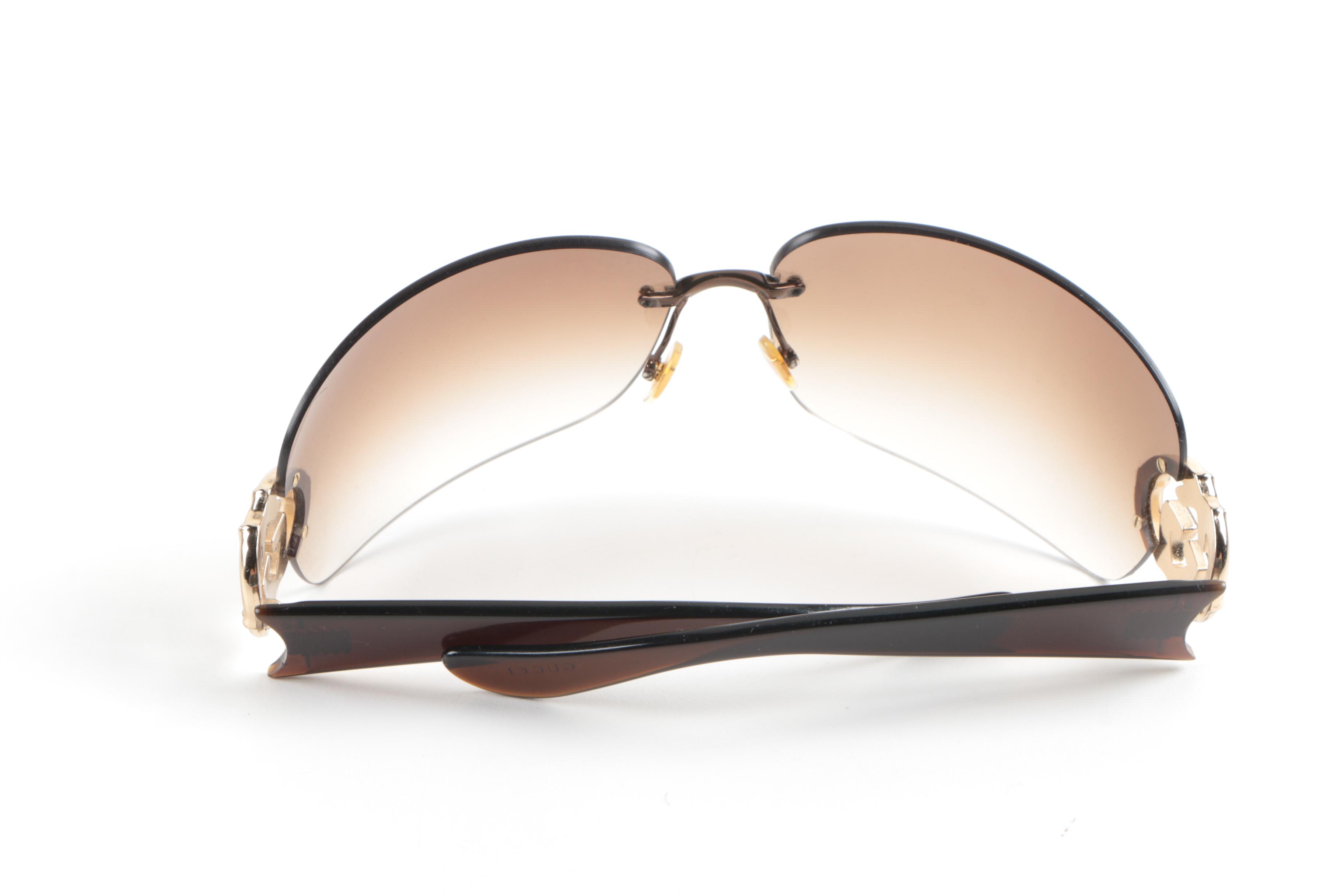 Gucci Rimless Sunglasses