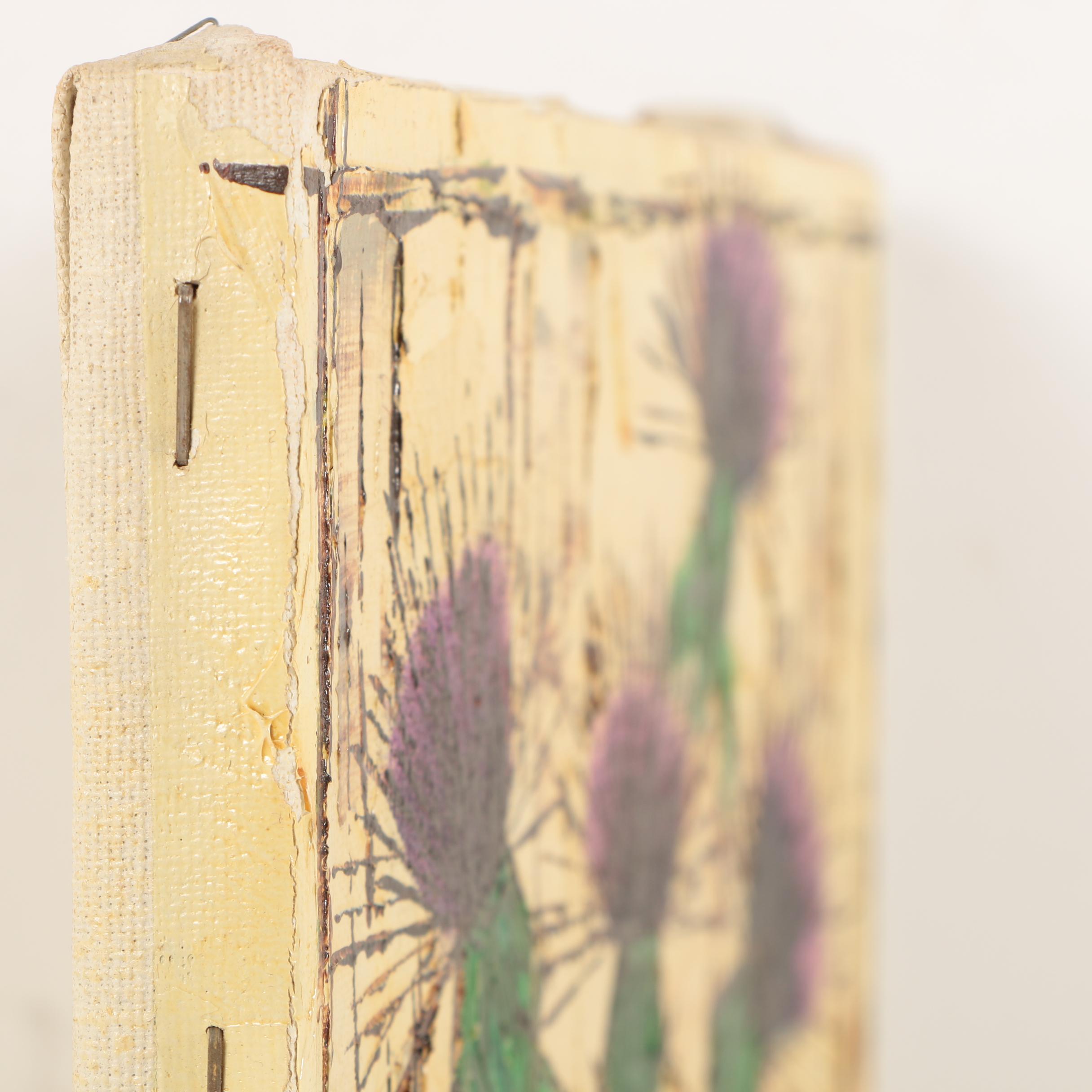 Frances and Delmar Still Life Oil Paintings on Canvas