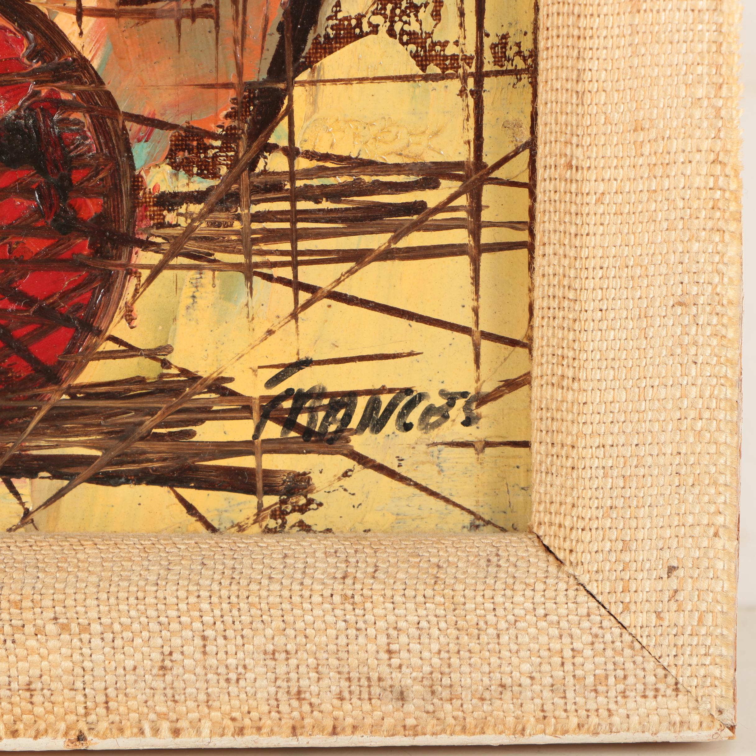 Frances and Delmar Still Life Oil Paintings on Canvas