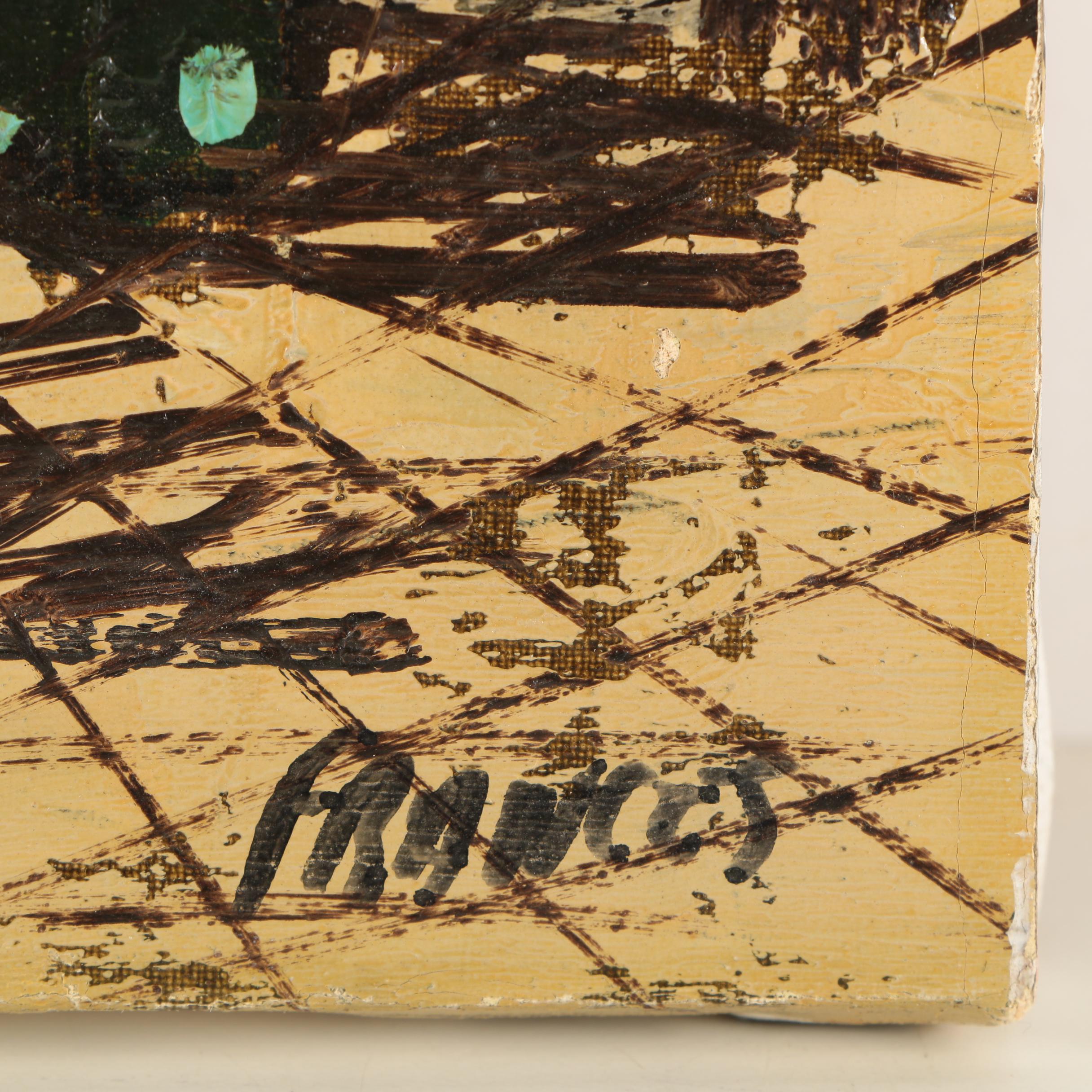 Frances and Delmar Still Life Oil Paintings on Canvas