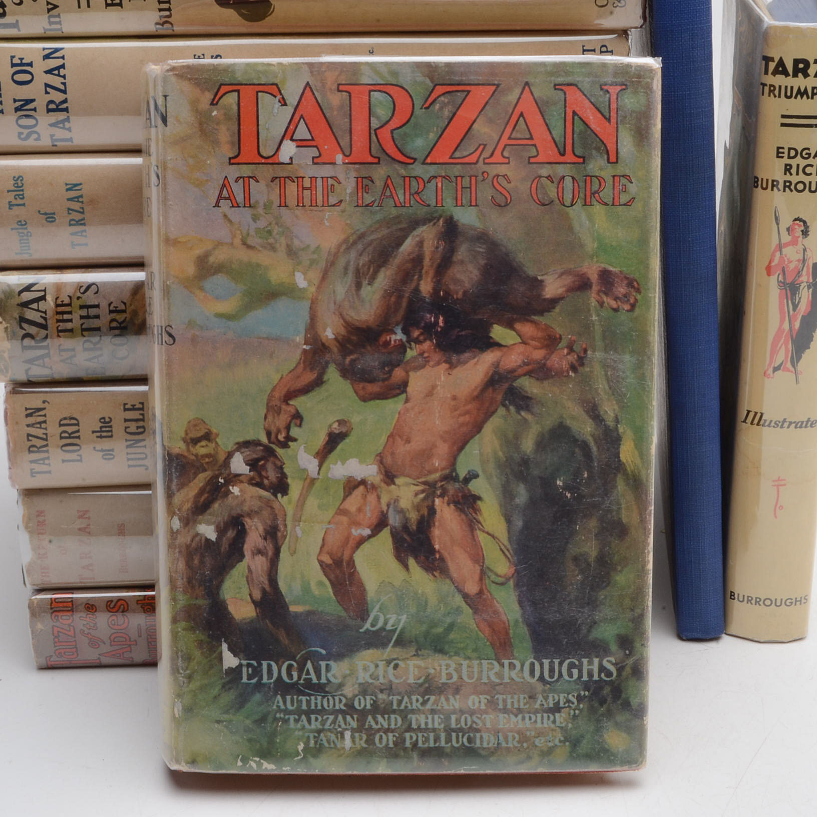 Group of Edgar Rice Burroughs Tarzan Novels