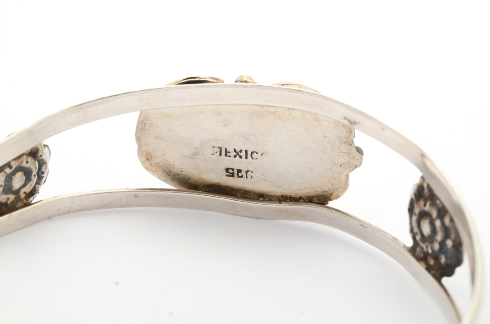 Sterling Silver and Turquoise Cuff Bracelet