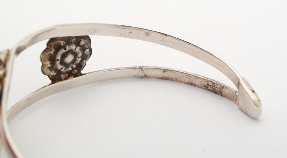 Sterling Silver and Turquoise Cuff Bracelet