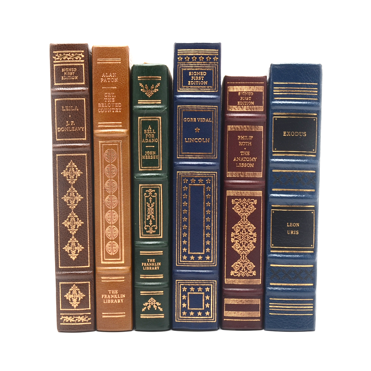 Signed Classic Literature including Vidal, Roth, and Paton